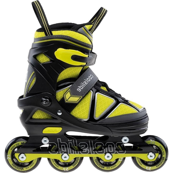 Rolki CoolSlide Butters YB rekreacyjne regulowane zielone r. 39-42