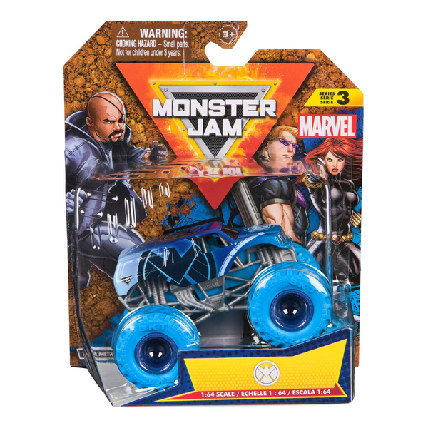MONSTER JAM MARVEL GIANT SHIELD TRUCK 1 TO 64 SCALE