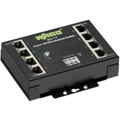 WAGO Industrial-ECO-Switch Ipari Ethernet switch 8 port