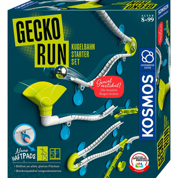 KOSMOS 620950 Gecko Run Starter-Set - Kreatív Golyópálya tervező készlet