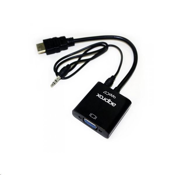 APPROX HDMI -> VGA + AUDIO adapter (APPC17) (APPC17)