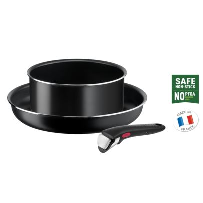 Sada hrncov Tefal Ingenio Easy Cook & Clean z hliníka 3 ks (L1539243)