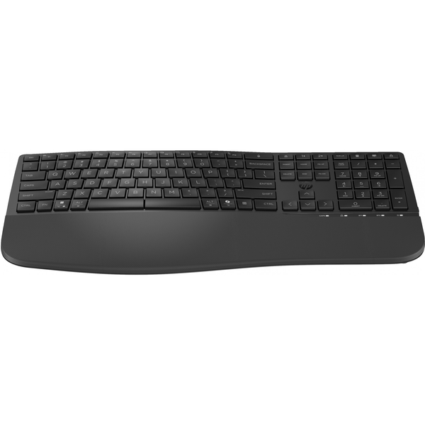 HP 685 Comfort Dual-Mode Keyboard tastiera Ufficio RF senza fili + Bluetooth Nero