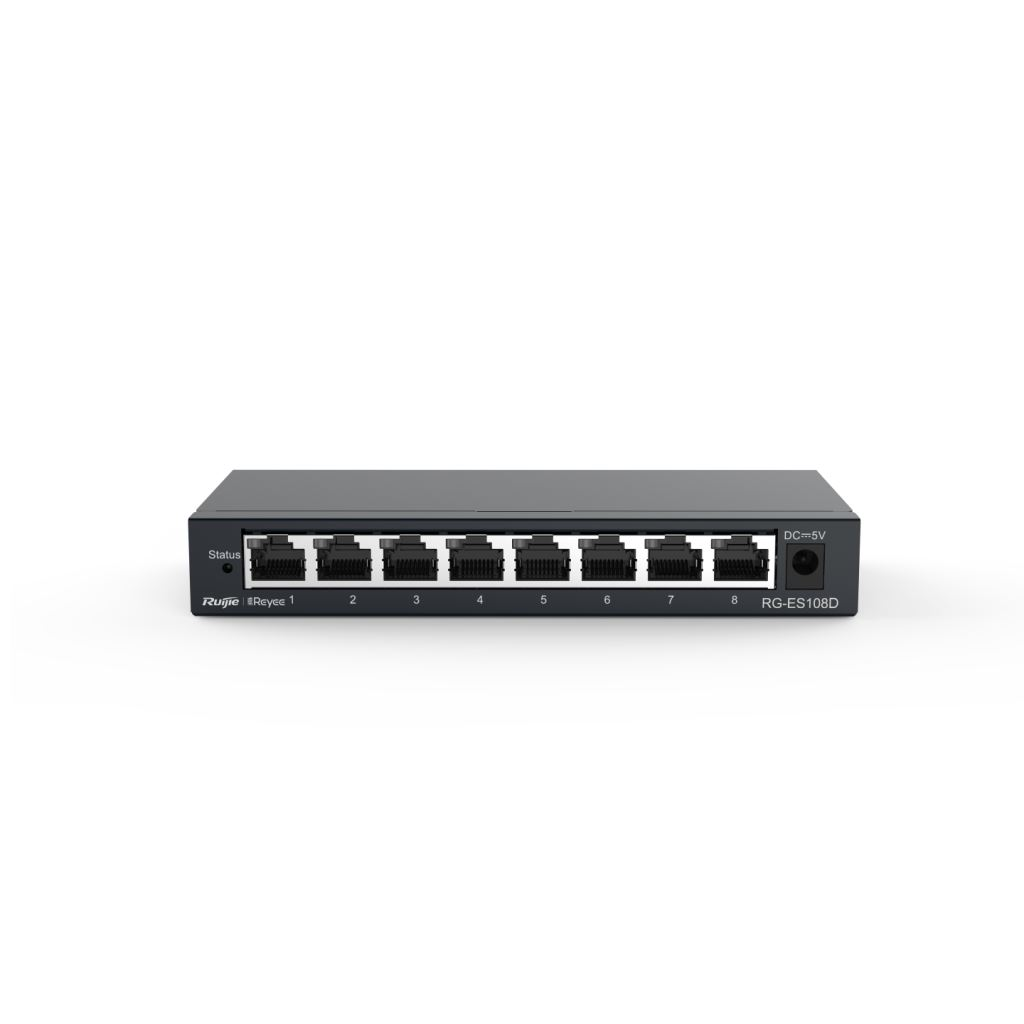 Ruijie Reyee 8x 10/100Mbps switch (RG-ES108D) (RG-ES108D)
