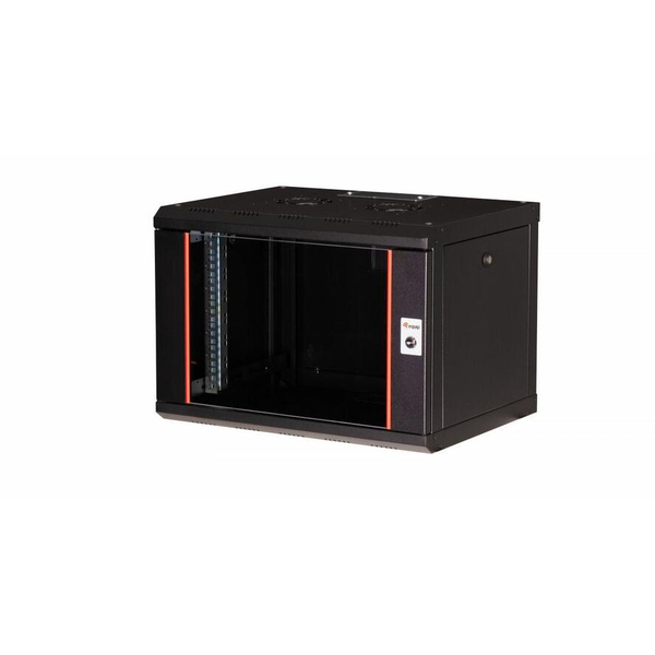 Equip EPM-07-6045-B-CBAA stativ 7U Vægmonteret stativ Sort