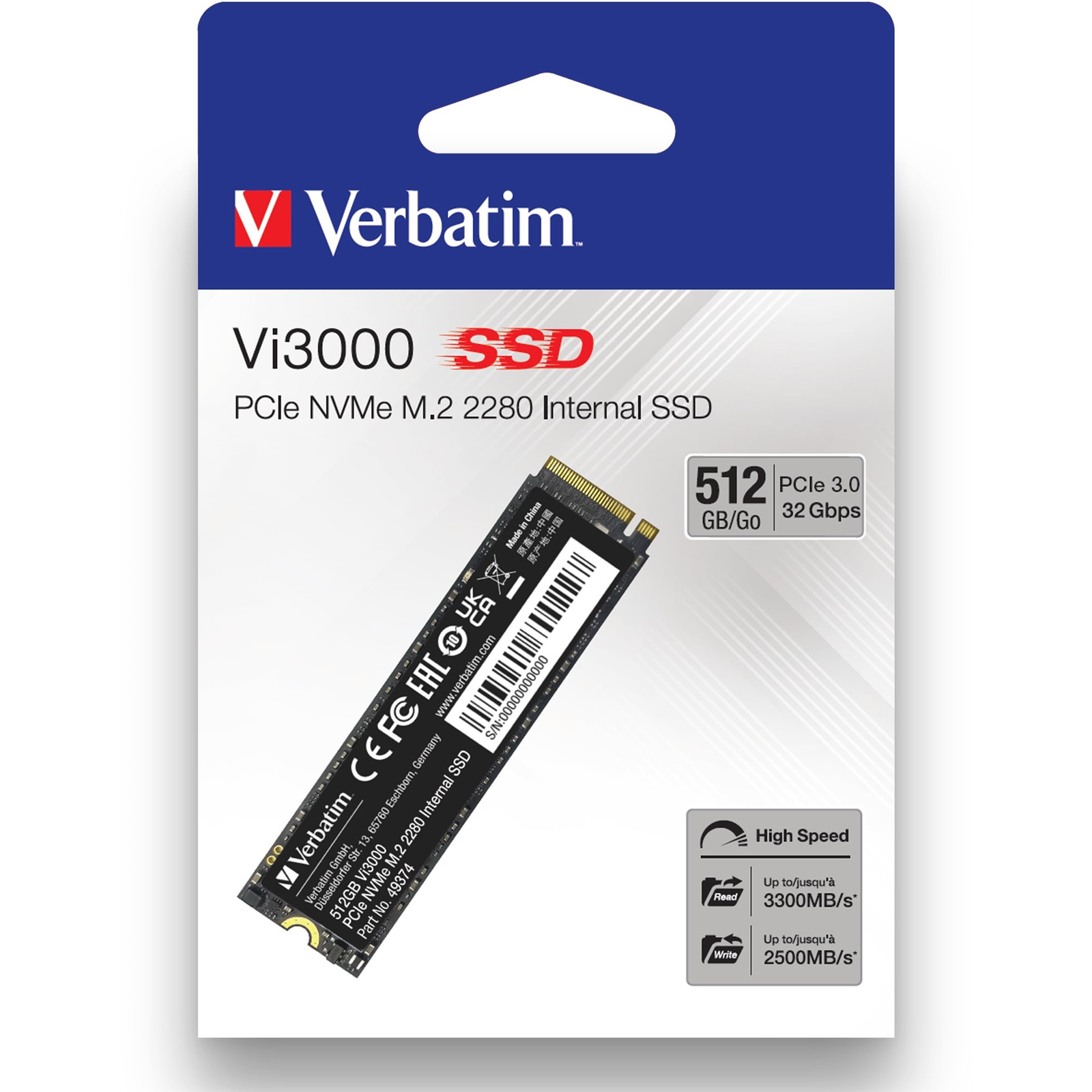 Verbatim Vi3000 512GB (49374)