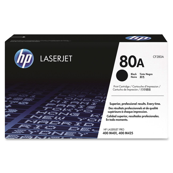 HP CF280A (80A) черен тонер за LaserJet, 2700 страници