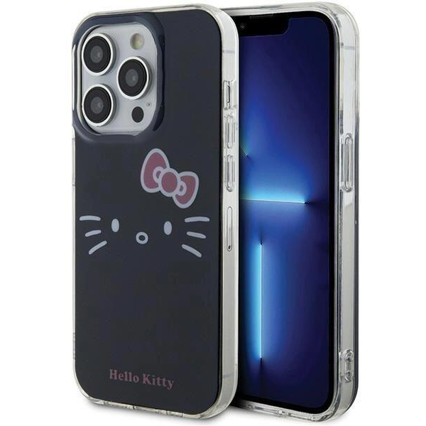 Hello Kitty IML Kitty Face iPhone 15 Pro telefon tok - Fekete (HKHCP15LHKHLK)