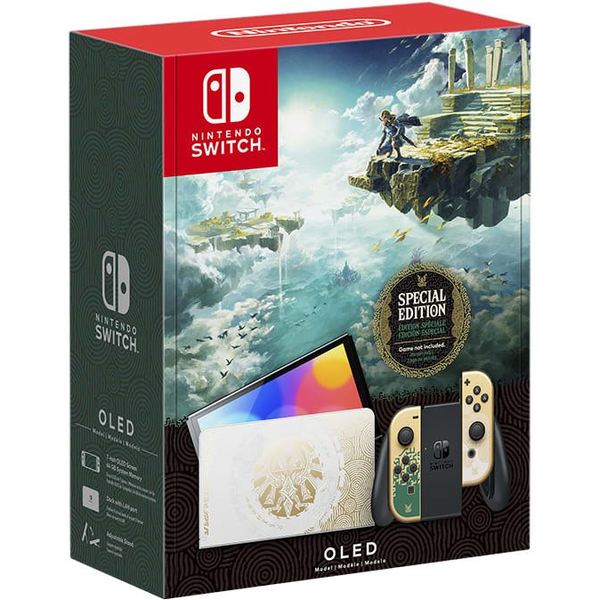 Nintendo Switch OLED console da gioco portatile 17,8 cm (7") 64 GB Touch screen Wi-Fi Oro