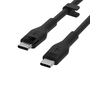 Belkin BOOST CHARGE Flex USB-C - USB-C kábel 3m fekete (CAB009bt3MBK)