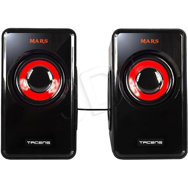 Компютърна тонколона Mars Gaming MS1 — TACMARS-MS1, черно-червена