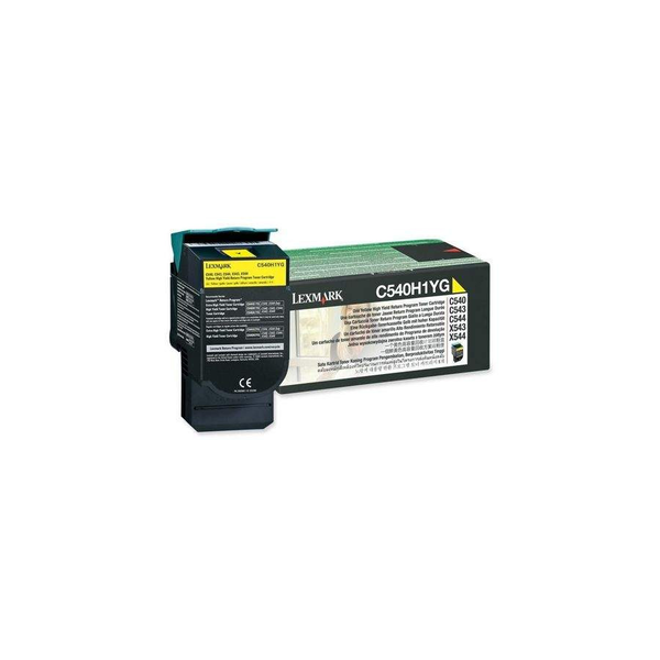 Lexmark C540H1YG жълт оригинален тонер 2000 страници