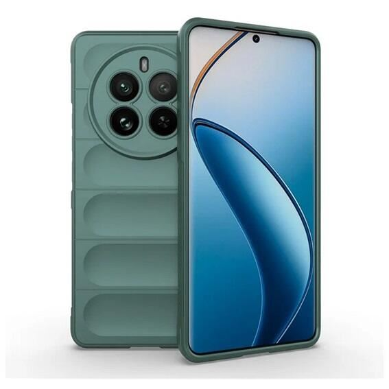 Gigapack Realme 12 Pro Plus szilikon tok sötétzöld (GP-155804) (GP-155804)