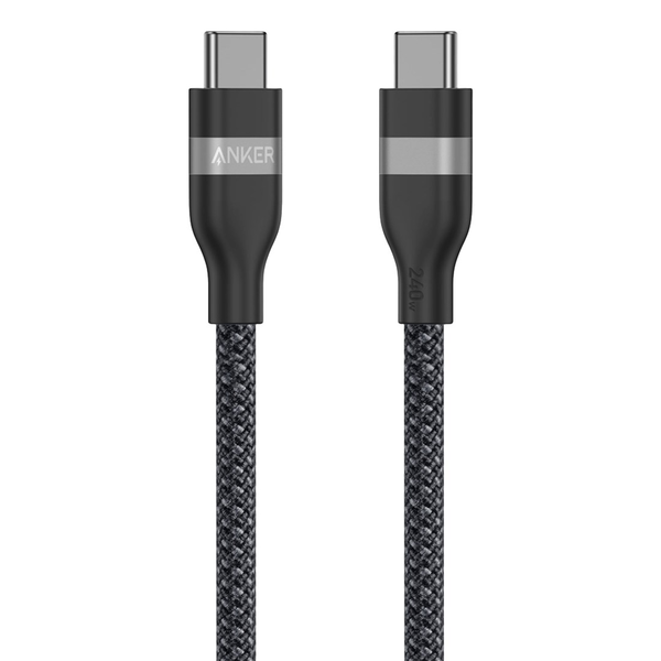 Kabel Anker USB typ C - USB typ C 0,9 m černý