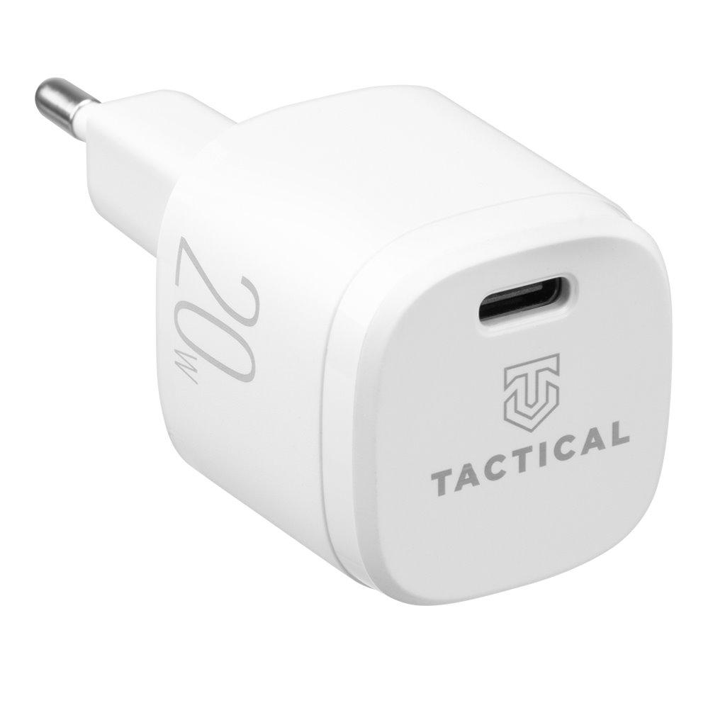 Tactical Base Plug Mini Hálózati USB-C töltő - Fehér (20W) (57983107237)