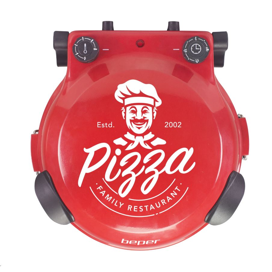 Beper P101CUD300 pizzasütő piros (P101CUD300)