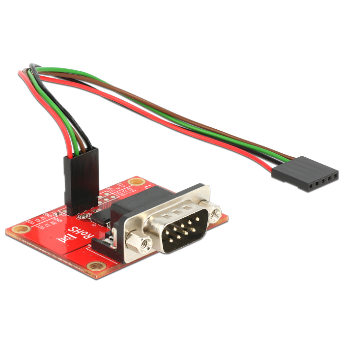 Delock adapter Raspberry Pi GPIO tűs fejléc > Soros RS-232 (65628) (65628)