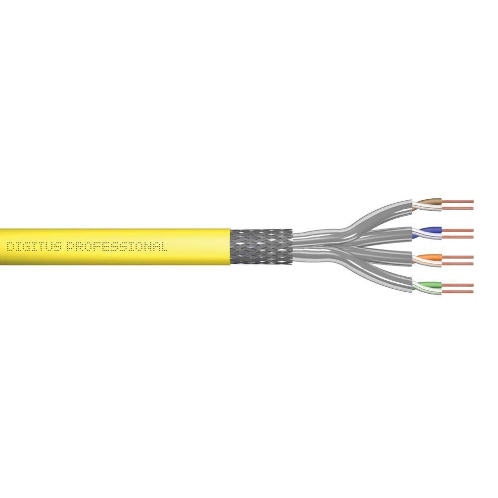 CAT 7A S/FTP INSTALLATION CABLE 1000 M SIMPLEX B2CA 1500 MHZ (DK-1745-A-VH-10)