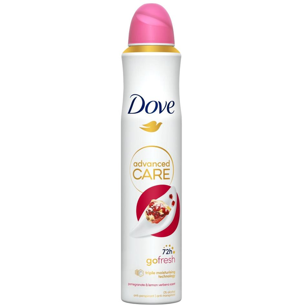 Дезодорант спрей Dove Advanced Care Spray Pomegrante, 200 мл