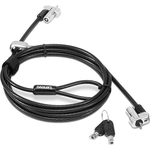 Lenovo 4XE1B81916 kabellås Sort 1,8 m