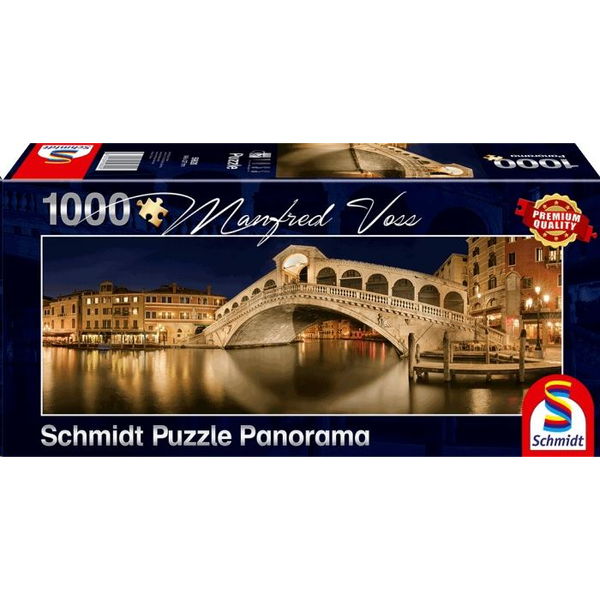 Puzzle Rialto Bridge Panorama Schmidt 1000 dílků