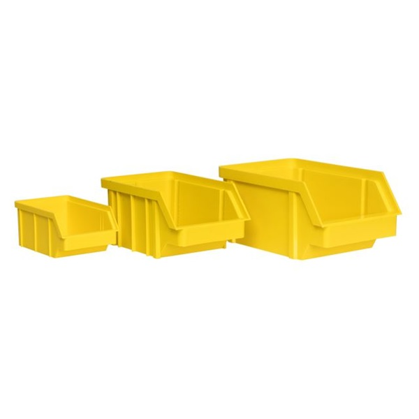 Stalflex BIN-S-Y sárga színű kis méretű tárolódoboz (BIN-S-Y)