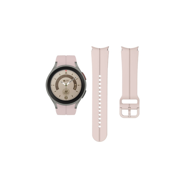 Mybandz Samsung Galaxy Watch 4/5 Sportos Szilikon Okosóra szíj 20mm - Rózsaszín