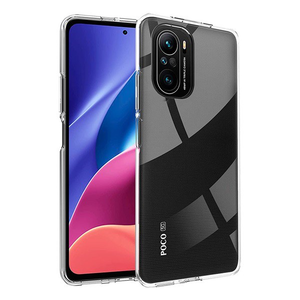 Szilikon telefonvédő (ultravékony) ÁTLÁTSZÓ [Xiaomi Poco F3 ( K40, K40 pro)] (5996591046808)