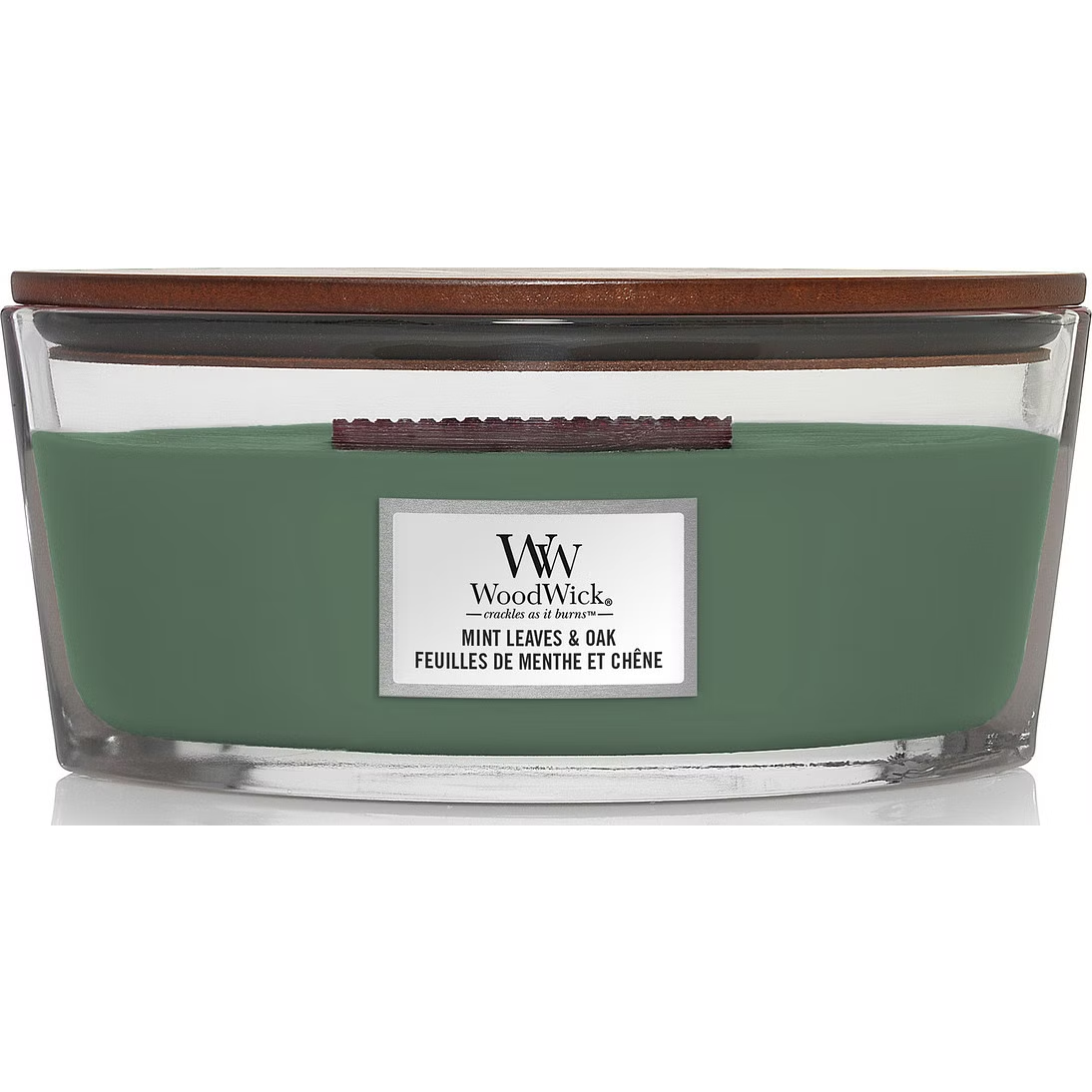 WoodWick Mint Leaves & Oak Elipsa 453,6g (1721696E)