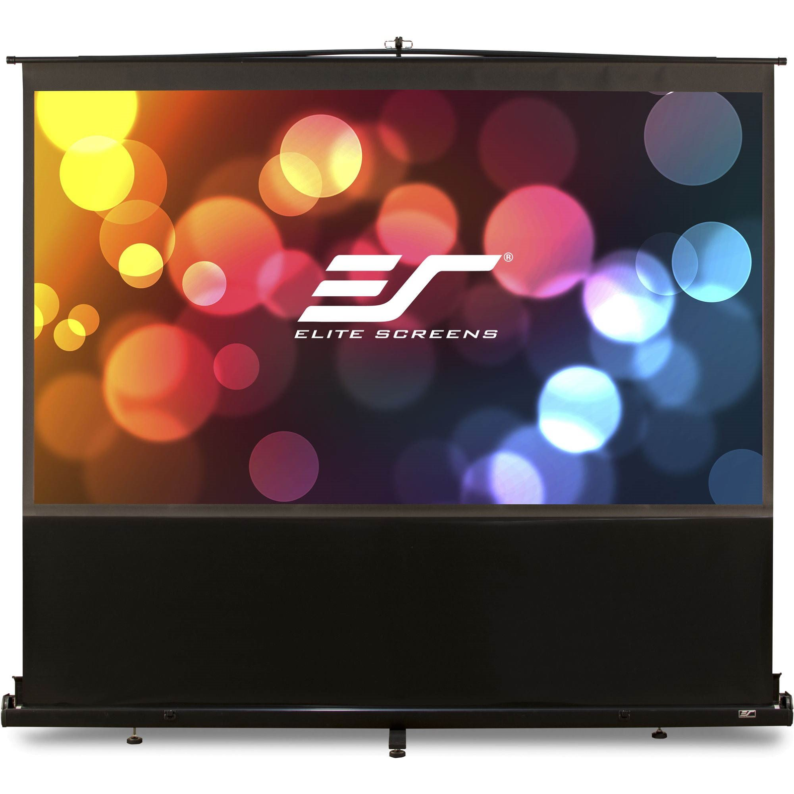 ELITE SCREENS Teleszkópos rolós talajtól felfelé 150