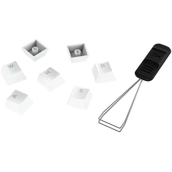 HyperX Full key Set Keycaps - PBT (White) Coperchio per tastiera