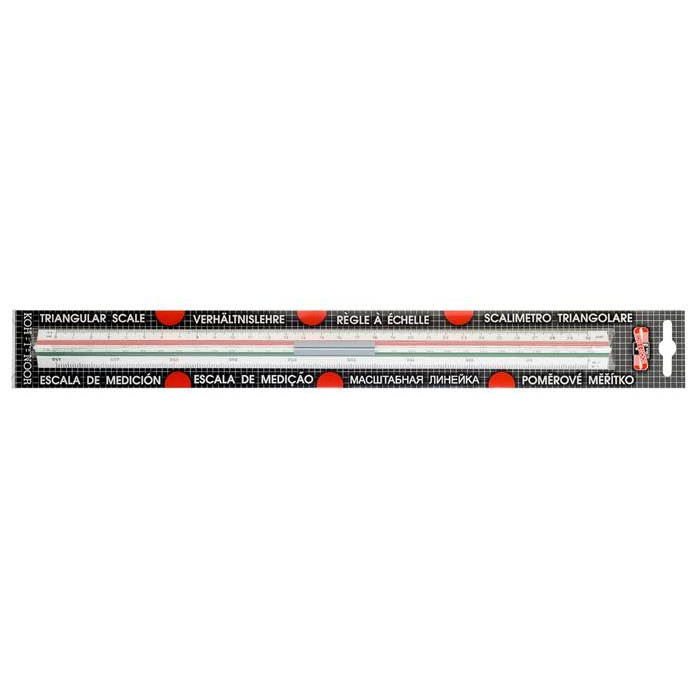 Koh-i-Noor 7250110001 Gépészeti léptékvonalzó - 30 cm (7250110001)