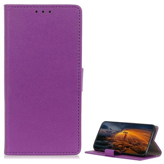 Gigapack Samsung Galaxy A34 5G (SM-A346) bőr hatású prémium fliptok lila (GP-137015) (GP-137015)