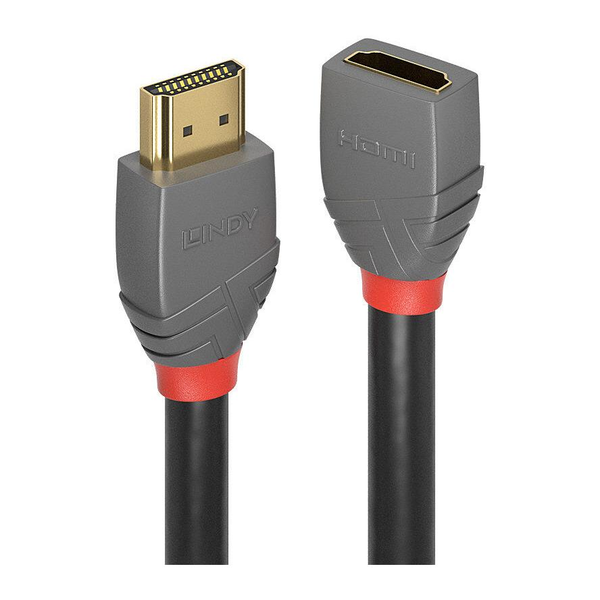 Lindy 36475 HDMI-kabel 0,5 m HDMI Type A (Standard) Sort