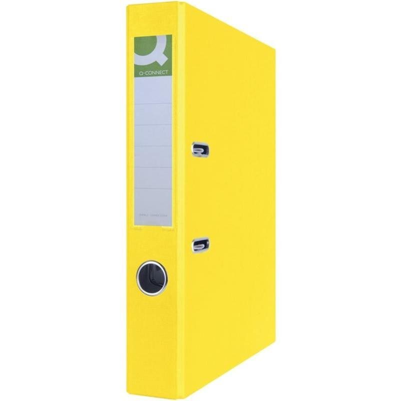 Q-CONNECT Hero A4 50 mm sárga (KF15972)