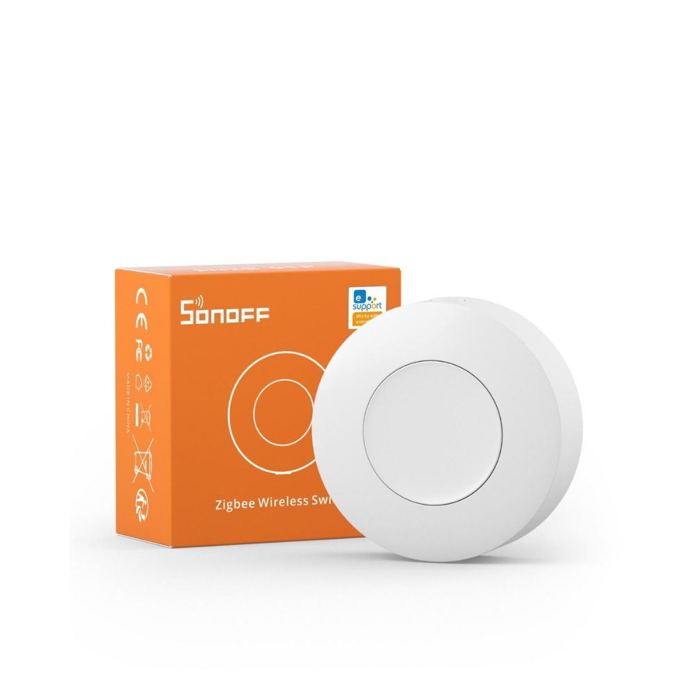 Sonoff Zigbee gomb, mini vezetéknélküli távirányító (SON-KIE-SNZB01P-ZB) (SON-KIE-SNZB01P-ZB)
