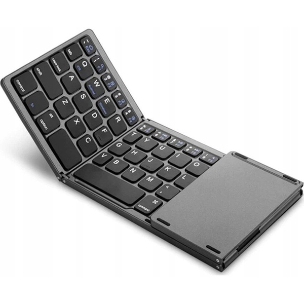 Klawiatura Strado Uniwersalna Składana - Black (5907694856485)