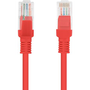 UTP кабел, Lanberg 40687, cat 5e, щепсел 2xRJ45, дължина 20m, AWG 26, 100 MHz, мрежова връзка, ethernet, червен