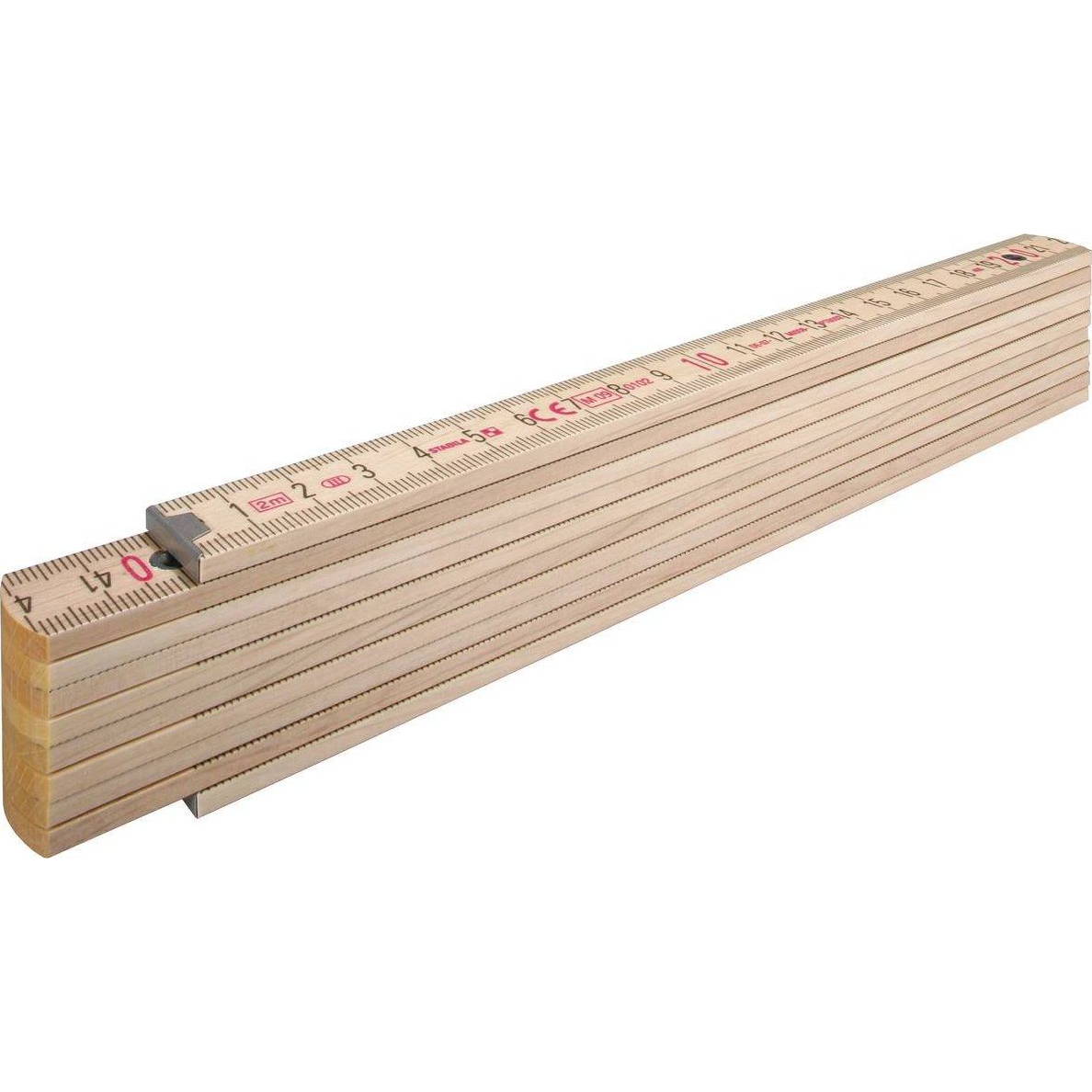 Stabila Holz-Gliedermaßstab Type 400 14348 Méretarány 2 m Bükkfa (SA14348)