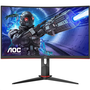 AOC G2 C32G2ZE/BK компютърен монитор 80 см (31.5") 1920 x 1080 пиксела Full HD LED Черен, Червен