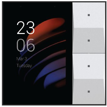 Akubela HyPanel Lite gombokkal