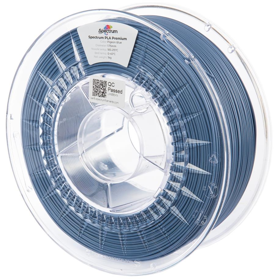 Spectrum Premium PLA 1,75 mm, Pigeon Blue, 1 kg (80837)