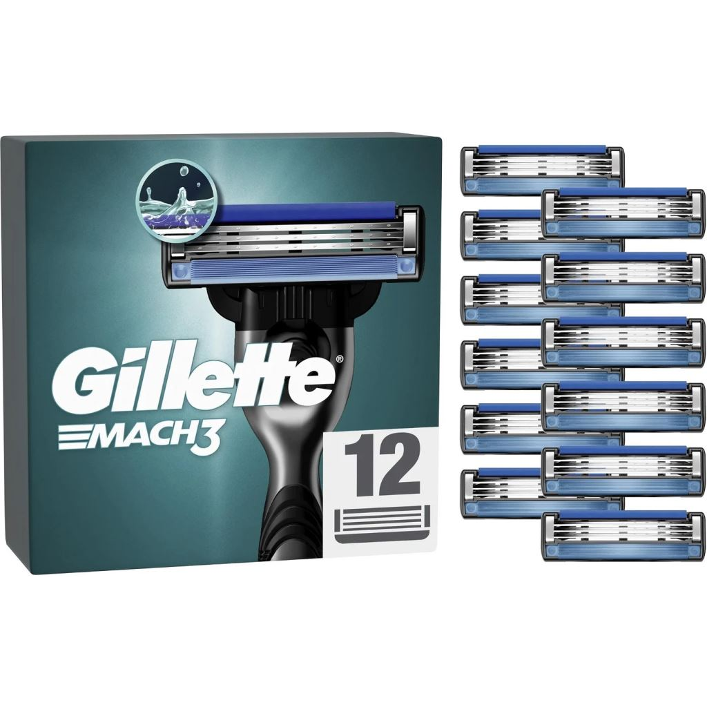 Gillette Mach3 borotvabetét 12db (3014260323240) (3014260323240)