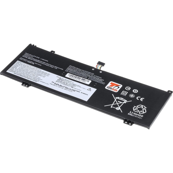 T6 Power Lenovo ThinkBook 13s-IML kompatibilis, Li-Poly, 15,36 V, 2964 mAh, 45 Wh