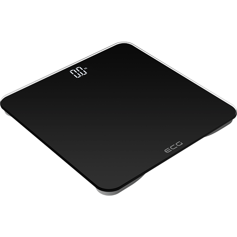ECG OV 1821 Slim digitális személymérleg - Fekete (OV-1821 BLACK)