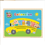 Barbo Toys Cocomelon - Wooden Peg Puzzle
