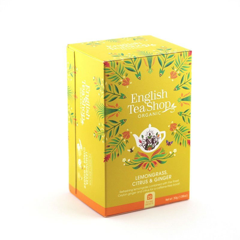 English Tea Shop Citromfű, gyömbér, citrusfélék (29137)