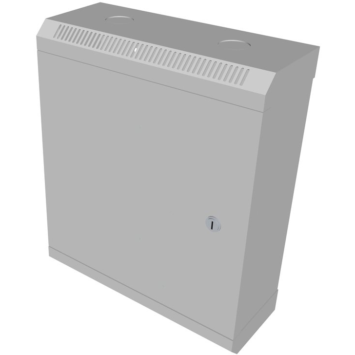 Datacom 10" 9U / 140mm, fémlemez, szürke (7027)