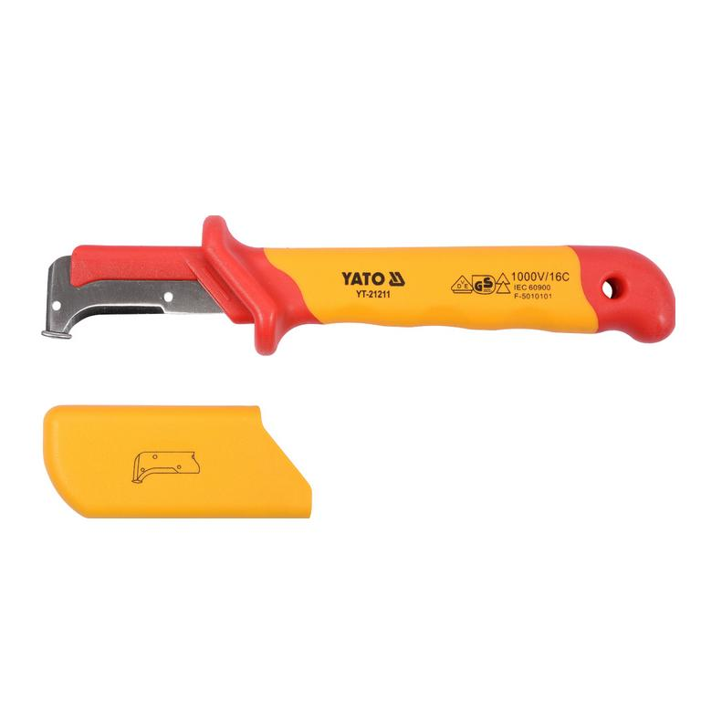 YATO Szigetelt villanyszerelő kés 38 x 155 mm VDE (YT-21211)