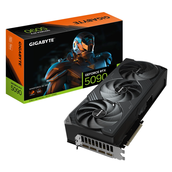 Graphic card Gigabyte AORUS GeForce RTX 5090 32G Windforce OC